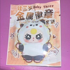 Baby Three Cutie Pin!